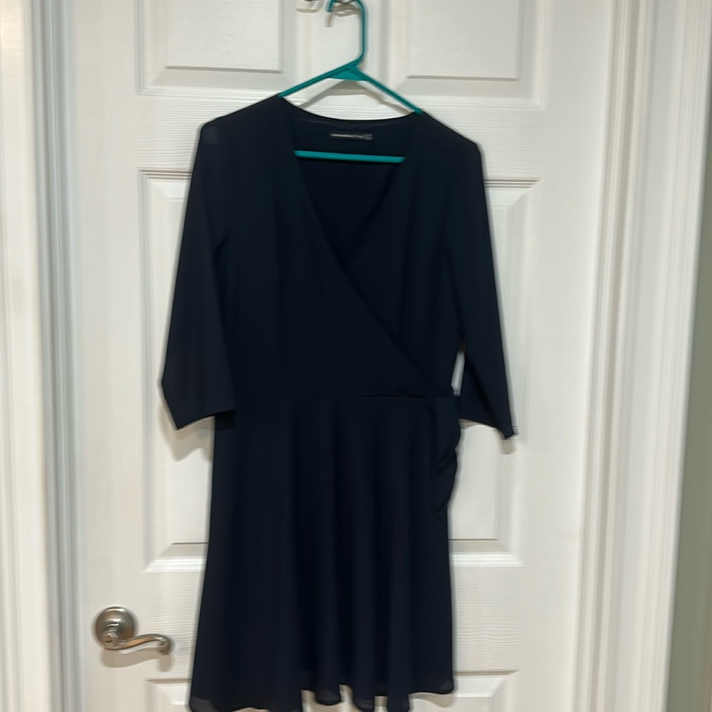 Navy blue Abercrombie and Fitch dress